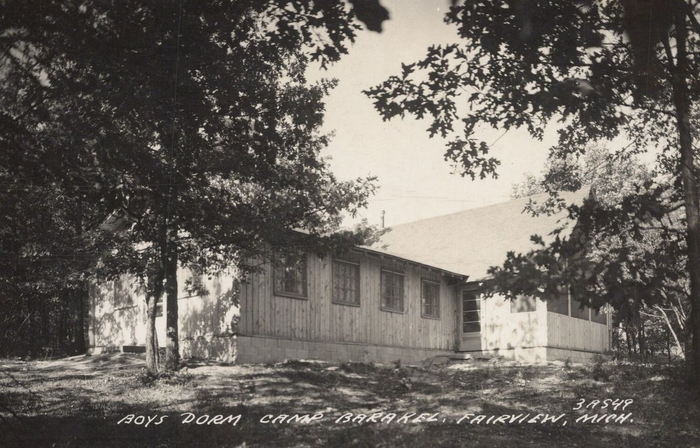 Camp Barakel - Vintage Postcard (newer photo)